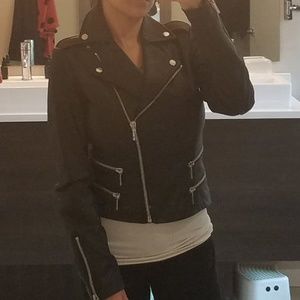 Michael Kors Genuine Leather Jacket